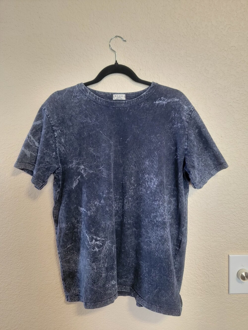 M.I.D.A Acid Wash Cotton Tee